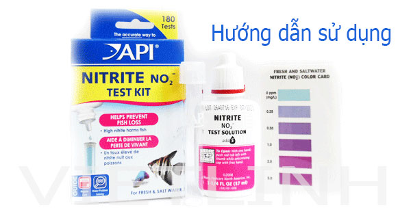 Hộp test NO2 (Api/USA) nitrit test kit 