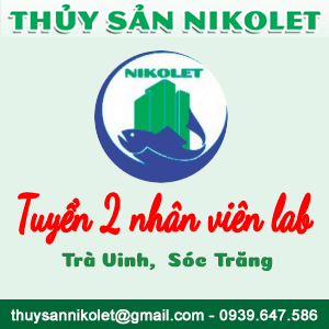 Nikolet: Tuyển 2 nhân viên lab [6-8 triệu][Trà Vinh, Sóc Trăng]